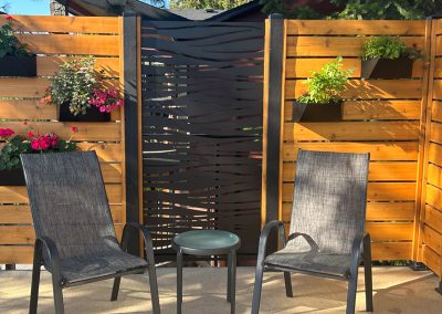 Taylor Home – Upper Deck with Privacy Screen